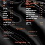 Menu IKURA SUSHI Marrakech June 2023 004220-526700